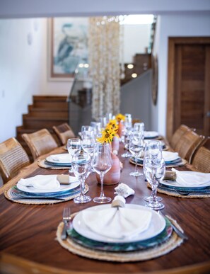 Dining - Premium Villa for 15 with Pool and Jacuzzi (Las Terrenas)