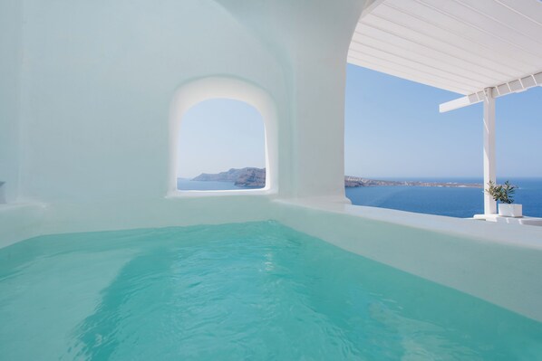 Pool - Summer Lovers Villa our new Getaway proposal with Caldera View (Thira - Santorini)