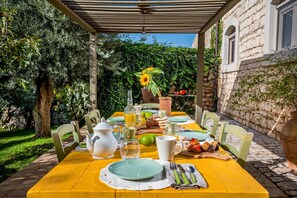 Opções para refeição ao ar livre
