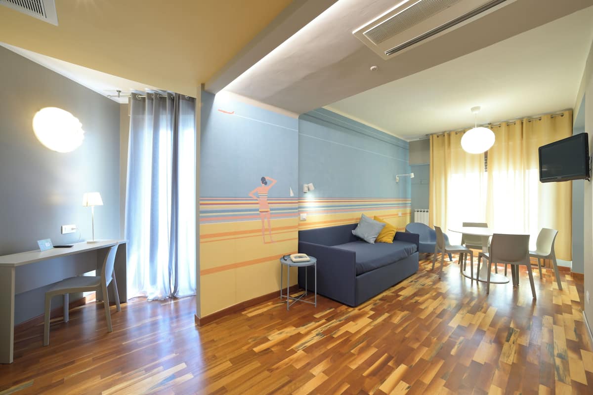 Appartement | 1 slaapkamer, een minibar, een bureau, gratis wifi