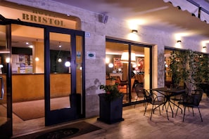 Façade de l’hébergement