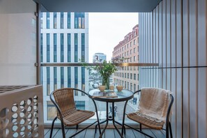 Suite Studio Confort | Vue depuis le balcon