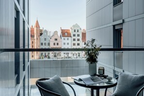 Appartement Confort, balcon, vue ville | Balcon