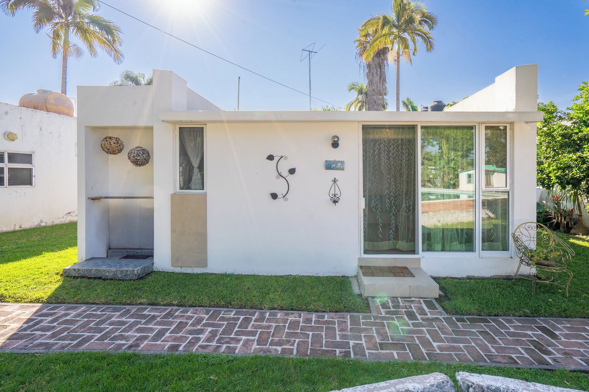 Fachada da propriedade