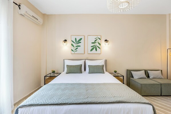 1 bedroom, iron/ironing board, free WiFi, bed sheets