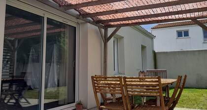 Charming new house with terrace and garden