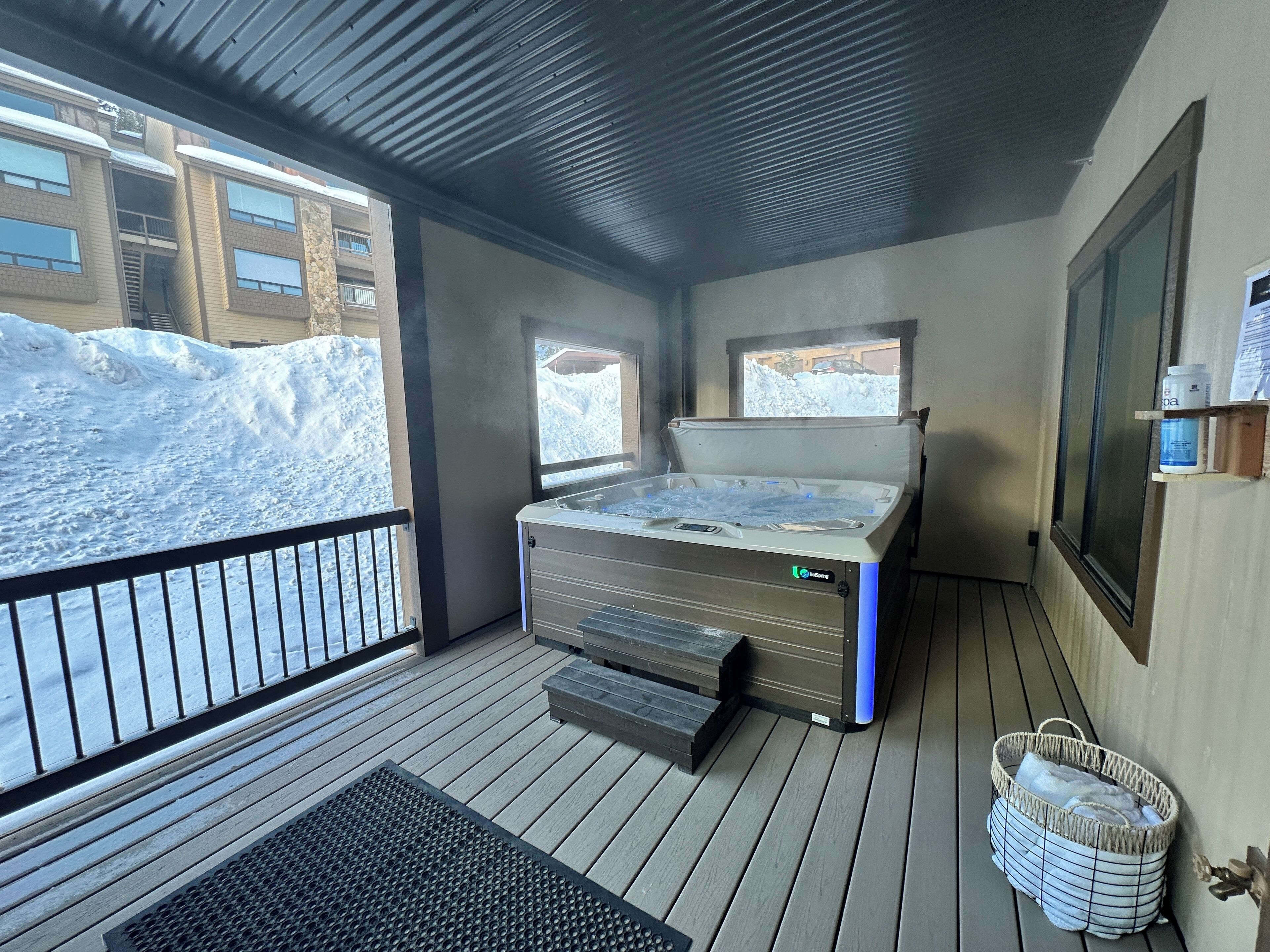 Bañera de hidromasaje interior