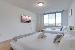 Comfort Apartment, 2 Bedrooms, City View | 2 bedrooms, premium bedding, blackout drapes, iron/ironing board
