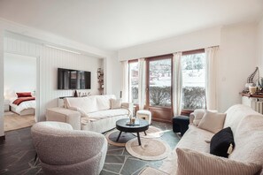 TV - Appartement l'Olympique - Ski in & ski out (Megève)