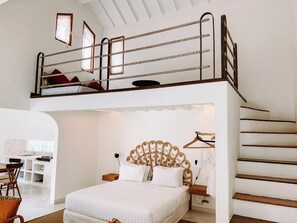 Estudio familiar, 1 habitación, cocina, vista a la alberca | Cunas gratuitas y ropa de cama 