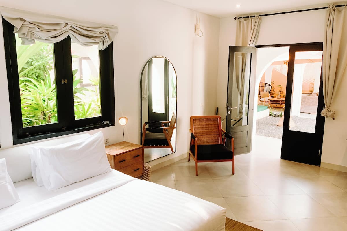 Romantic Room, 2 Bedrooms, Private Pool | Bed sheets