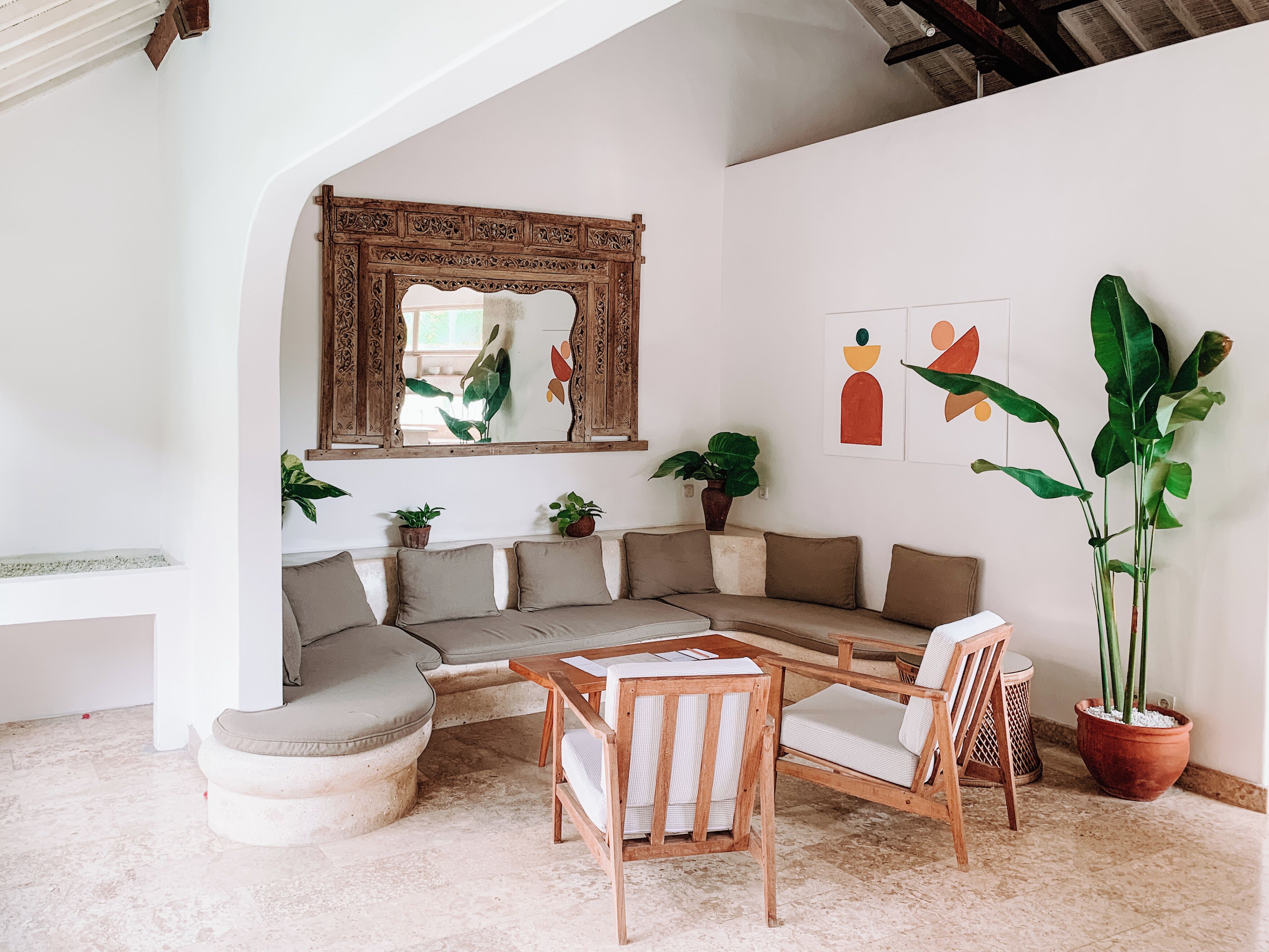 Área de sala de estar