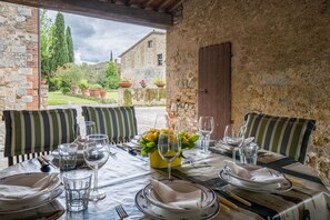 Restauration en plein air