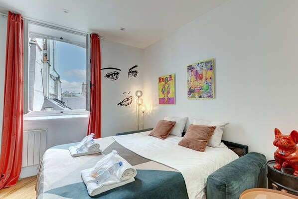 1 bedroom, Internet, bed sheets - TBS 79 - Elegant apartment in the Marais district (Paris)