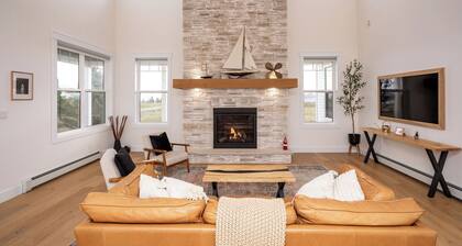 Luxury home with water view in beautiful North Rustico.