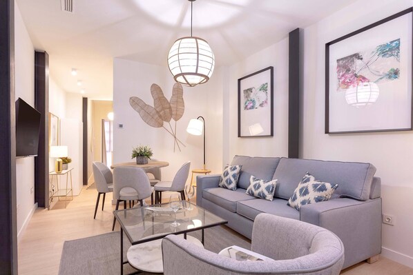 Huoneisto | 1 makuuhuone, ilmaiset vauvansängyt, internet