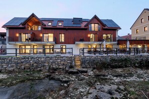 Fachada de la propiedad