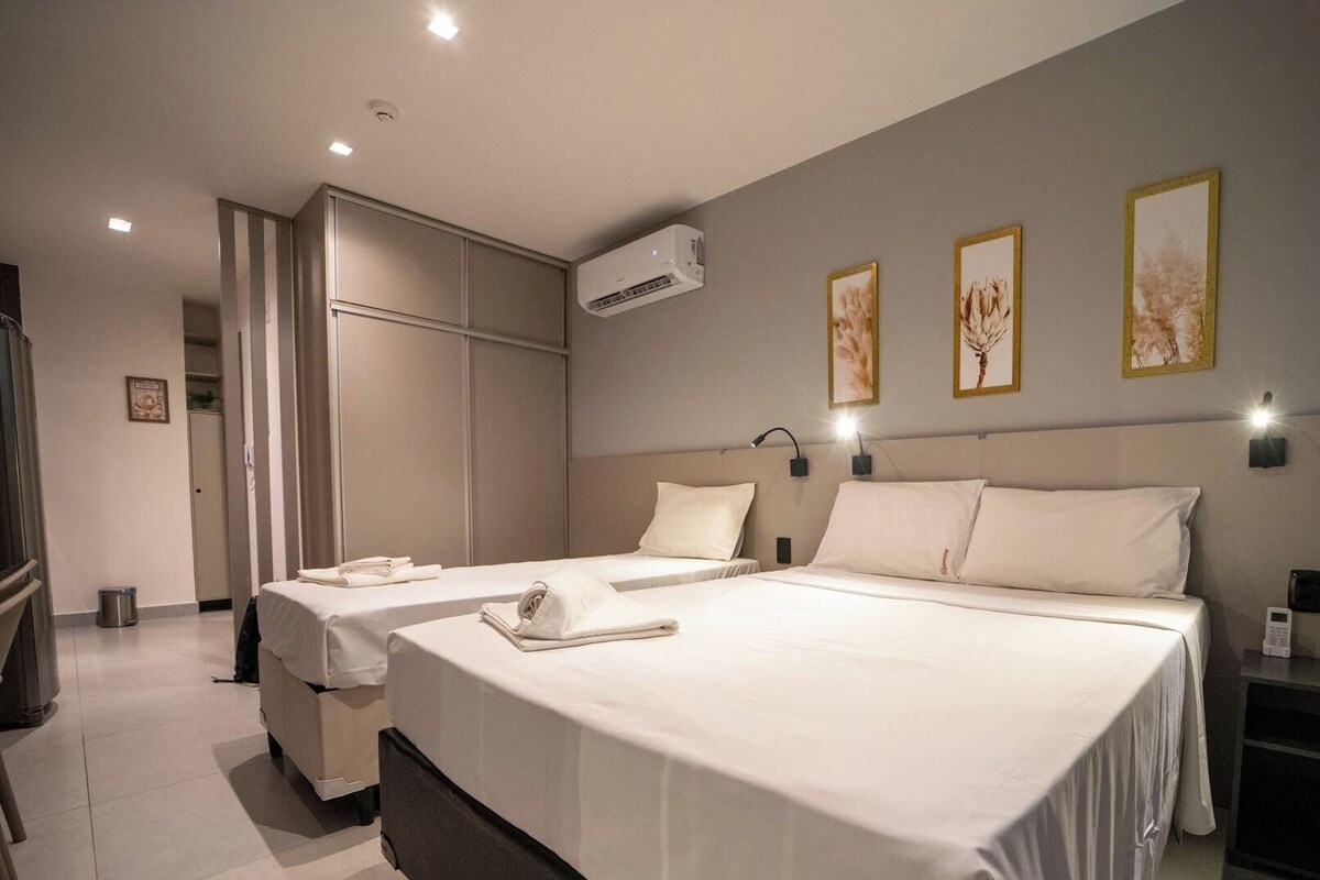 Studio | WiFi (free), bed sheets