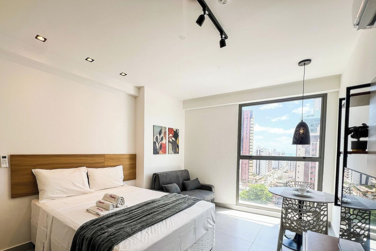 Studio | WiFi (free), bed sheets