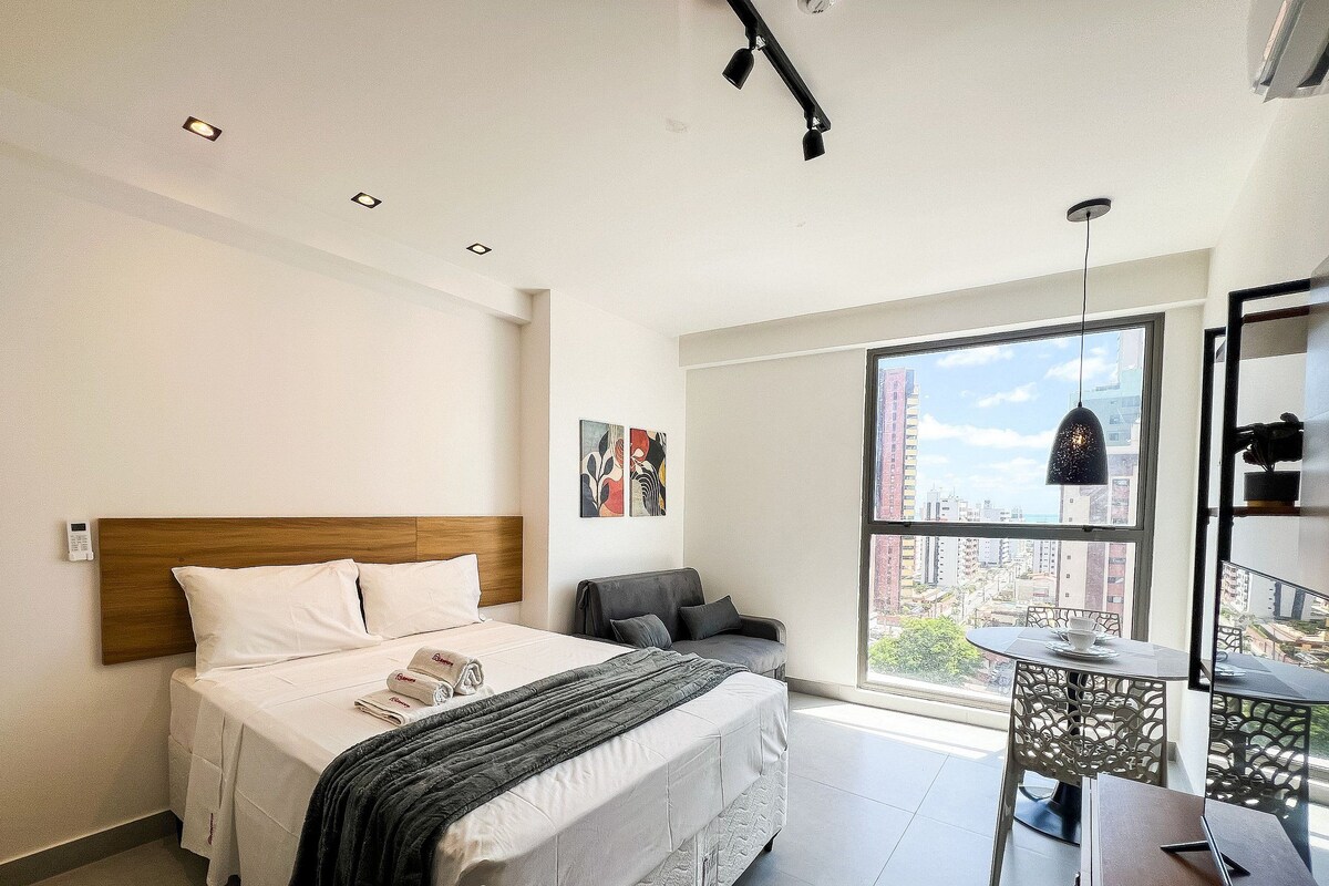 Studio | WiFi (free), bed sheets