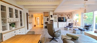 Baltic Sea vacation home Lille Hus 220sqm living space and 1,100sqm garden with hot tub