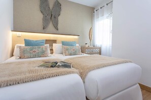 Lejlighed | 2 soveværelser, gratis baby-/barnesenge