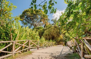 Entrada de la propiedad