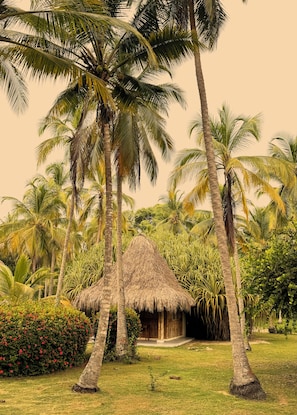 Quadruple Room | Bed sheets - Santuario Playa Bonita (Santa Marta)