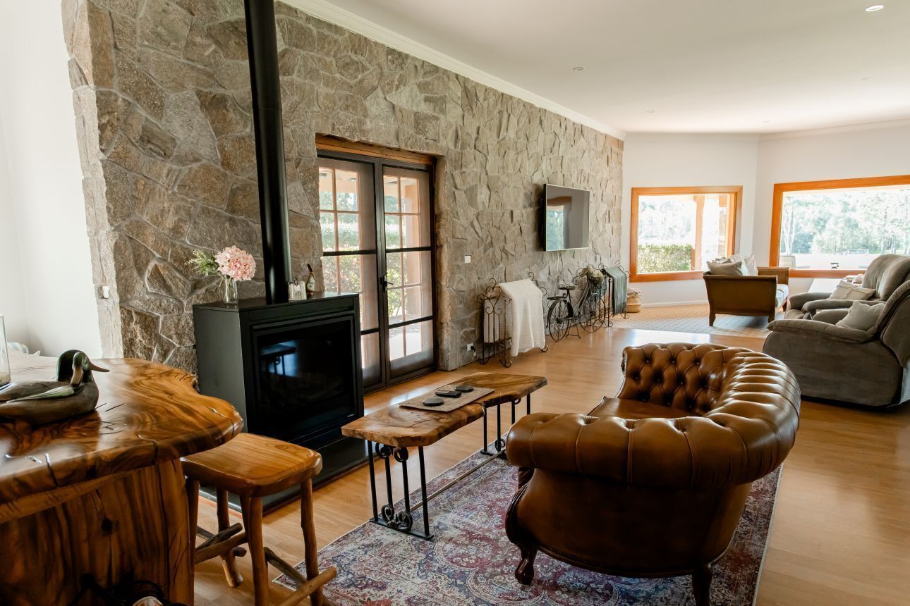 TV connectée, cheminée