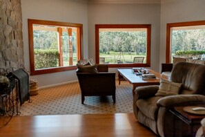 TV connectée, cheminée