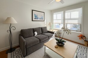 テレビ、暖炉、テーブルサッカー台