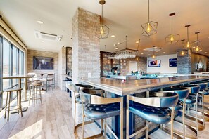 Bar (on property) - Modern resort condo with pool, hot tub, rolling foothill views + shuttle (Heber City)
