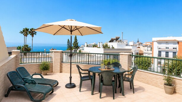 Outdoor dining - 1002 Casa Miramar (Nerja)