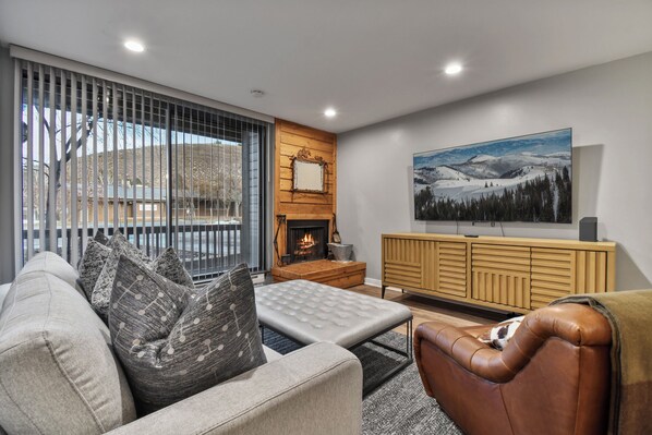 Condo | Living area | Flat-screen TV - Silvertown Condos by Park City Vacations (Park City)