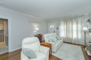Smart TV, fireplace, books, stereo - Warm Nest Inn - Spacious, Luxurious  2-bedroom, one block to St Mary's (Rochester)