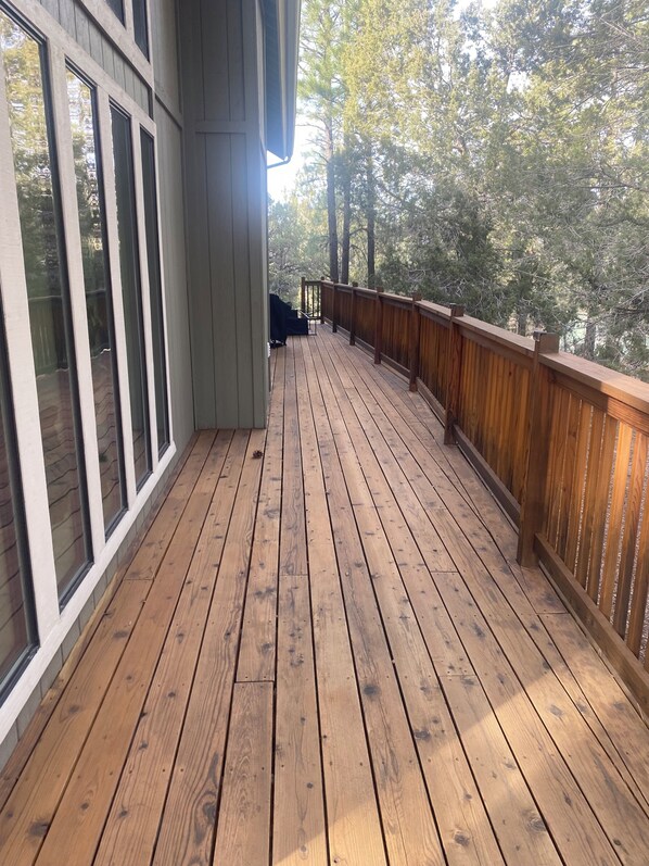 Terrace/patio - Charming 2-bedroom house with fitness room, WiFi in fabulous Show Low (Show Low)