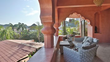 Condo Confort, vista al océano | Terraza o patio