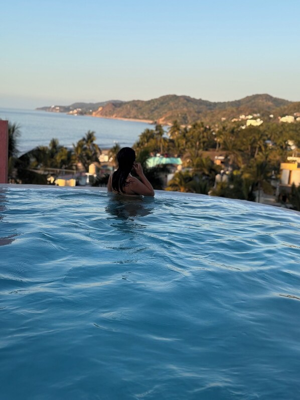 Alberca al aire libre 