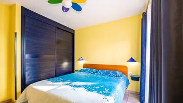 1 bedroom, iron/ironing board, free WiFi, bed sheets