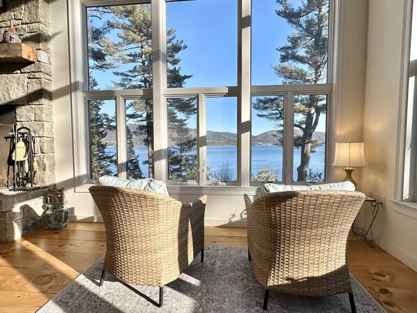 Interior - 4 BR Waterfront Unique House + Dock! [Osprey Cove] (Mount Desert)