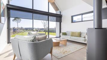 Télévision, cheminée