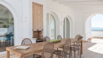 Udendørs spisemuligheder