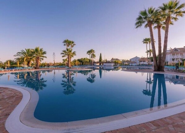 Indoor pool, a heated pool