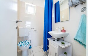 Regadera y secadora de cabello 