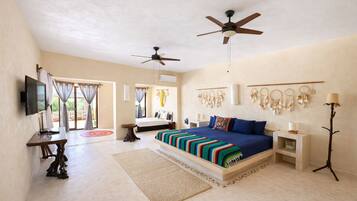 6 bedrooms, in-room safe, iron/ironing board, free WiFi