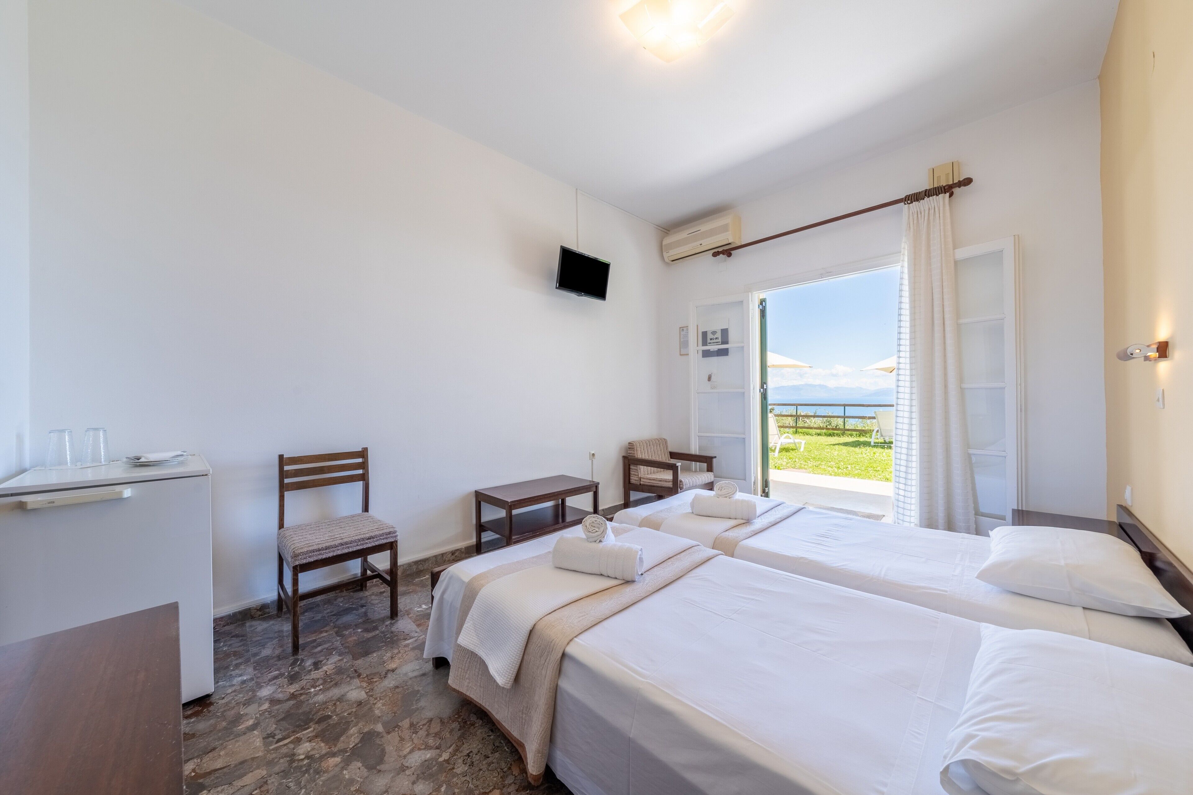 1 soverom, strykejern/-brett, wi-fi (inkludert) og sengetøy