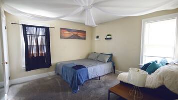 Comfort Duplex, Balcony | 2 bilik tidur, langsir/tirai gelap terus, seterika/papan seterika