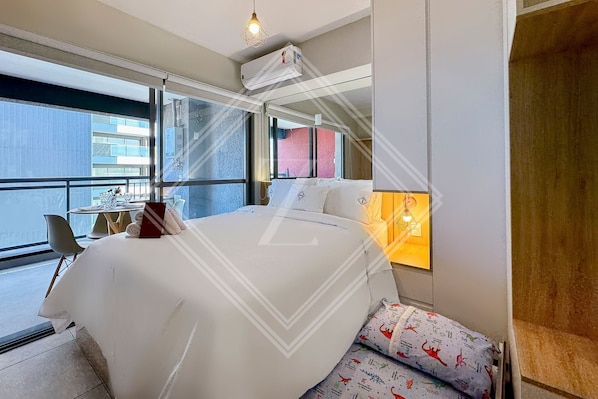 Eenvoudig appartement | 1 slaapkamer, gratis wifi