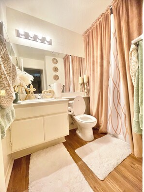 Soap, toilet paper