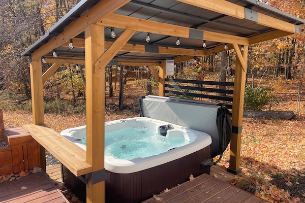 Bañera de hidromasaje exterior